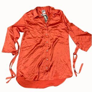 Black History Month Target x Sammy B Women's Long Sleeve Button-Down Shirt Large